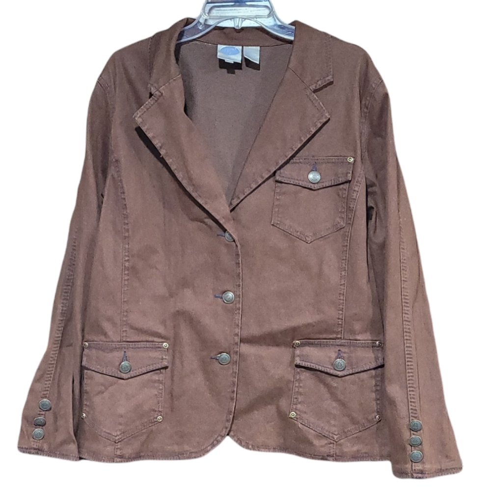 DG2 by Diane Gilman Denim Jacket